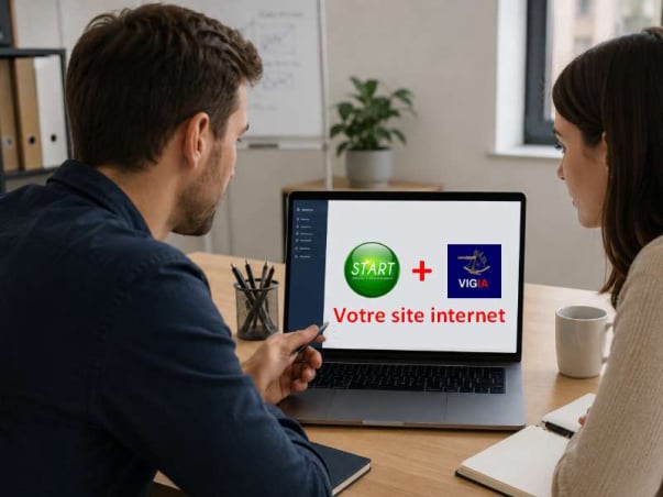 creation de site internet START + VIGIA